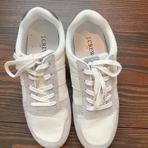 J.Crew City Sneakers. Nylon striped